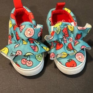 Toddler size 5 slip on shoes